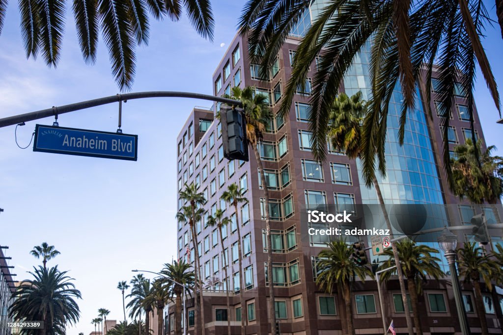 Downtown Anaheim Anaheim, California Anaheim - California Stock Photo