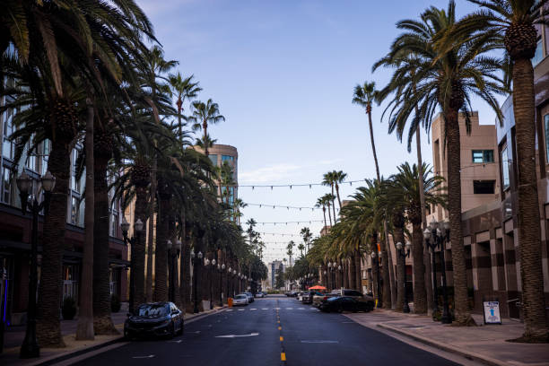 Downtown Anaheim Anaheim, California anaheim california stock pictures, royalty-free photos & images