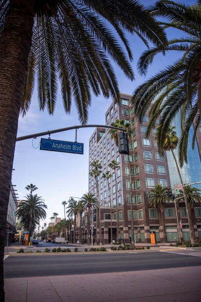 Downtown Anaheim Anaheim, California anaheim california stock pictures, royalty-free photos & images