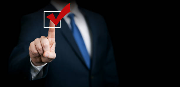 istock Voting and election concept. Making the right decision 1284296632