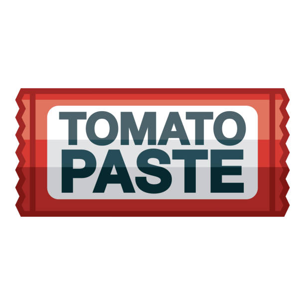 Tomato Paste Icon On Transparent Background Stock Illustration - Download  Image Now - Packet, Clip Art, Color Gradient - iStock