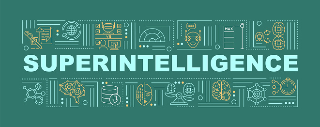 Super Intellect Super Intelligence Word Concepts Banner Stock Illustration - Download ...