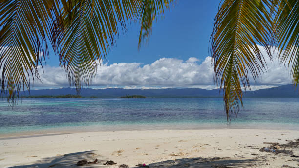 istock Uninhabited islands of archipelago San Blas, Panama 1284312872