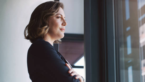 istock Ambitious people always have a gleam in their eyes 1284315828