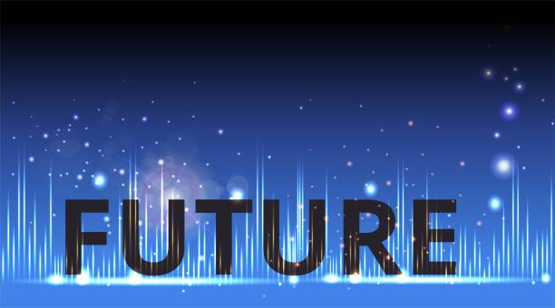 istock Abstrac retro wave neon circles, creative retro futuristic background  90s and 80s style design 1284336008