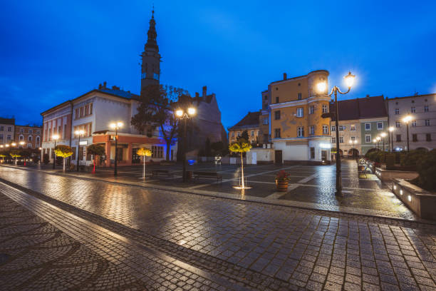 istock Jawor city hall at dawn 1284351313
