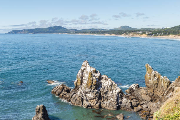 istock Oregon Coast landscape with Cliffs, Pacific Ocean 1284360058