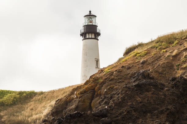 istock Yaquina Head Lighthouse at Pacific coast 1284362196