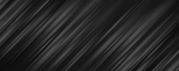 istock Abstract black and silver are light gray with white the gradient is the surface with templates metal texture soft lines tech diagonal background black dark sleek clean modern 1284362951