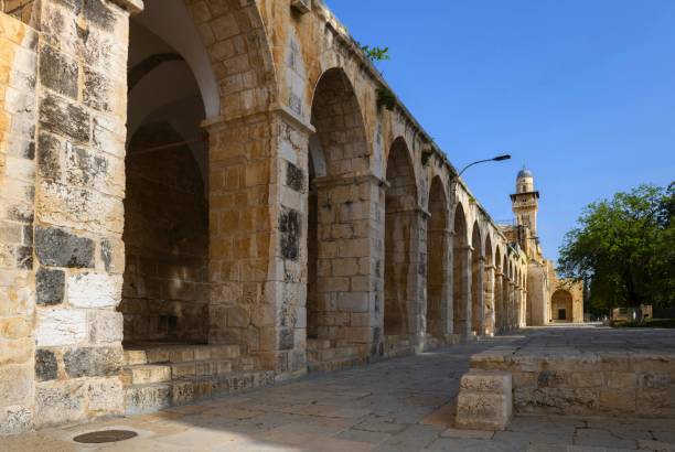 istock Arcades on the Temple Mount in Jerusalem 1284370148