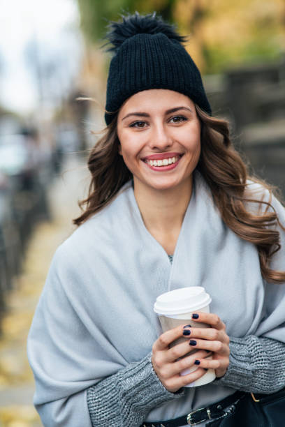 istock Beautiful woman outdoor 1284370810