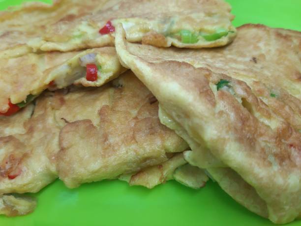 istock Delicious omelette from my wife 1284376694