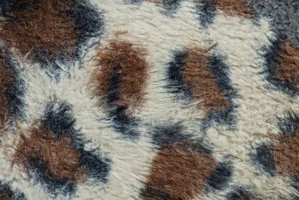 istock colored texture from a piece of spotted wool 1284378225