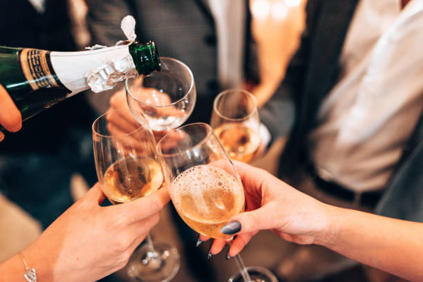 istock toasting for the arrive of the new year 1284378635