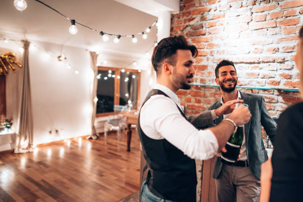 istock toasting for the arrive of the new year 1284379652