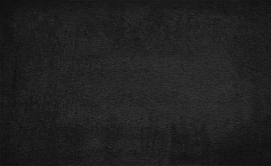Horizontal vector illustration of a empty, blank black coloured rough texture grunge vector backgrounds like a blackboard or a writing slate.