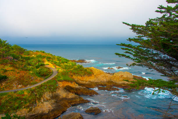 istock Coastal road along the Pacific-Carmel California 1284394123