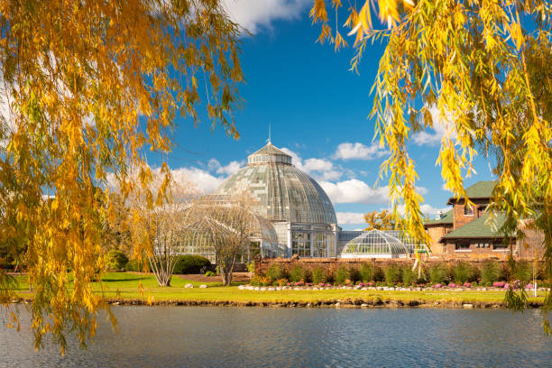 belle isle, dertroit, michigan, estados unidos - detroit fotografías e imágenes de stock