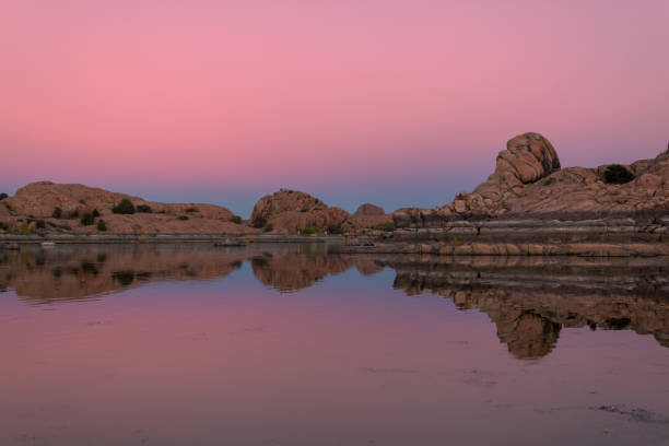 istock Sunset Reflection Prescott Arizona 1284416453