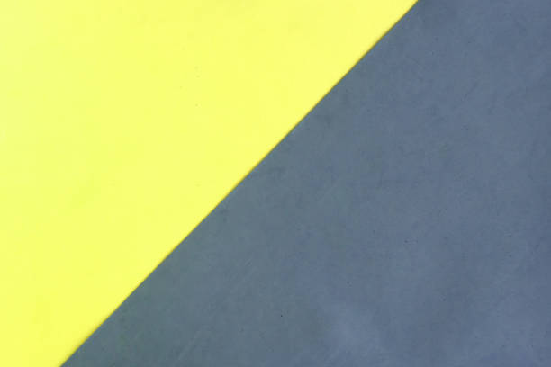 istock yellow and grey geometric background. Abstract color background. Color template for designer 1284419466