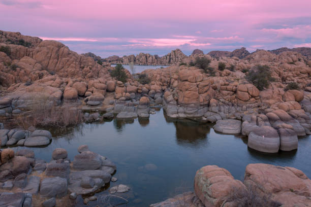 istock Sunset at Watson Lake Prescott Arizona 1284419591