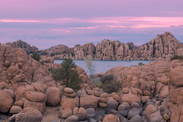 istock Sunset at Watson Lake Prescott Arizona 1284419608
