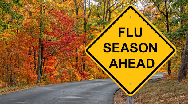 istock Flu Season Ahead Warning Sign 1284419667