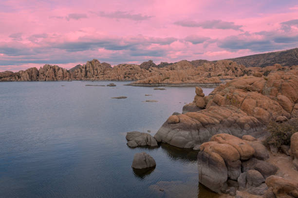 istock Sunset at Watson Lake Prescott Arizona 1284419707