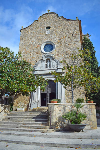 istock Santa Maria de Castell d'Aro Church, Girona 1284420819