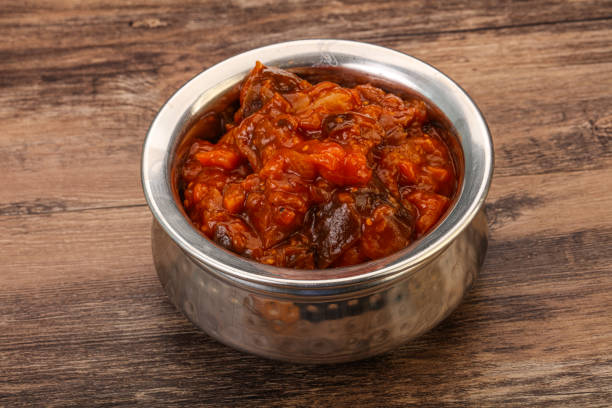 istock Eggplant saute with tomato and herbs 1284424409