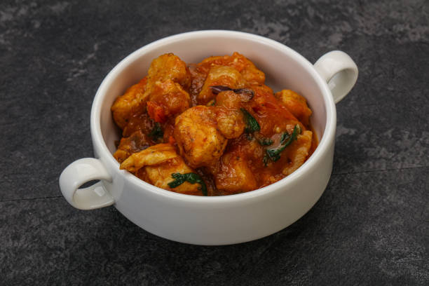 istock Chicken with oyster sauce and vegetables 1284424543