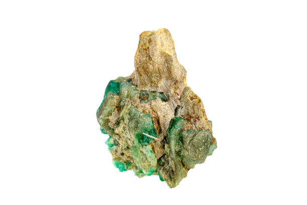 istock macro stone mineral emerald on a white background 1284425139