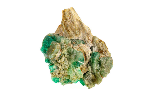 istock macro stone mineral emerald on a white background 1284425299