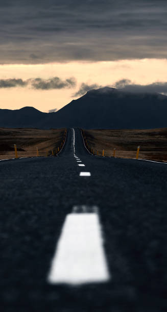 istock Roadtrip in Iceland. car trip 1284427526