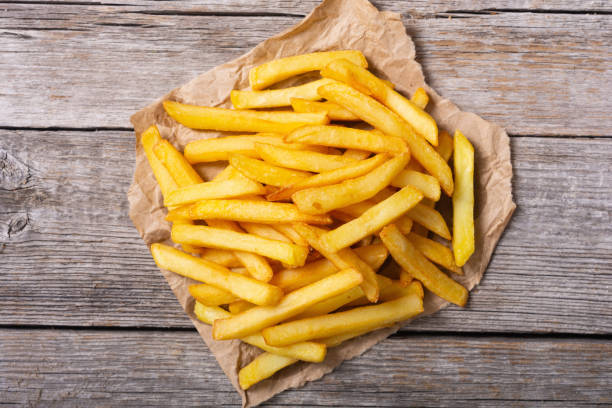 istock French fries with rosemary and ketchup 1284429689