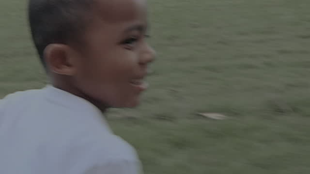 African Boy Running