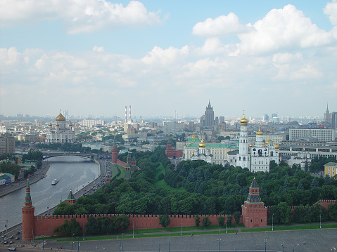View of the Kremlin, Holy Trinity Sergius Lavra