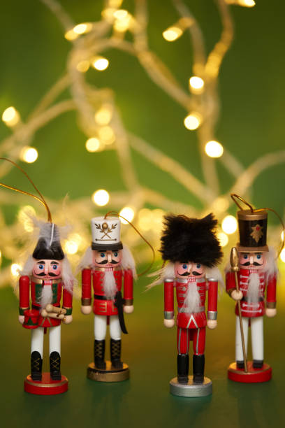 istock Wooden Soldier, Christmas tree toy. 1284443144