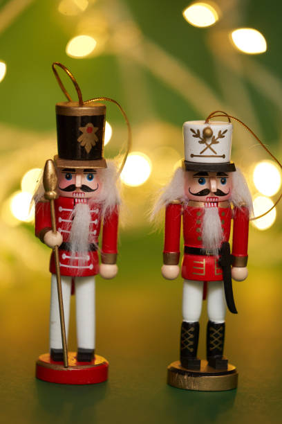 istock Wooden Soldier, Christmas tree toy. 1284443145