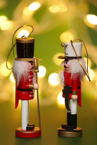 istock Wooden Soldier, Christmas tree toy. 1284443146
