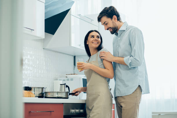 istock Expecting to have something delicious for the dinner 1284447035