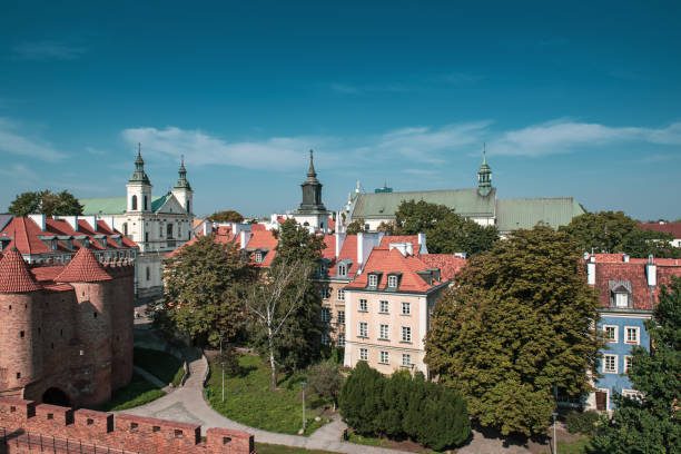 istock Barbacan in Warsaw 1284448377