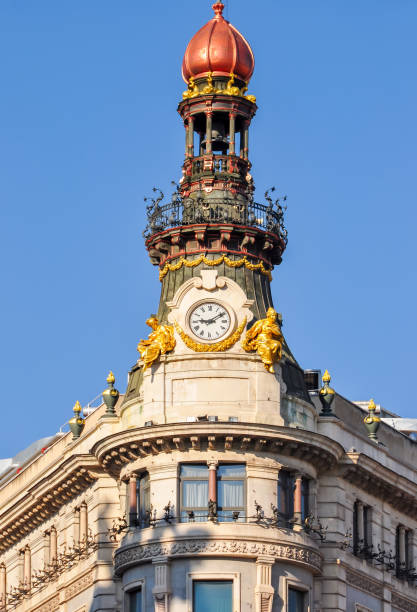istock Spanish Credit Bank (Banco Espanol de Credito) building in Madrid, Spain 1284450915
