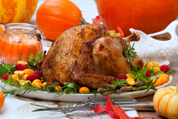 istock Citrus Glazed Thanksgiving Turkey 1284451492