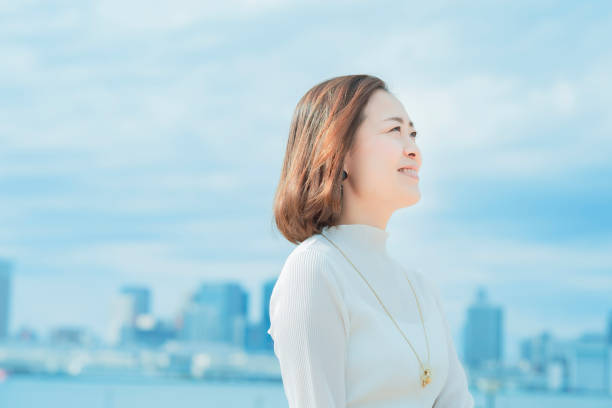 istock Office casual style woman smiling 1284452861