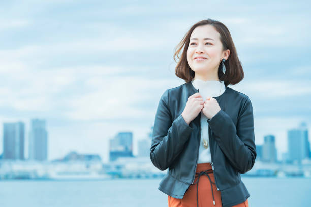 istock Office casual style woman smiling 1284452888