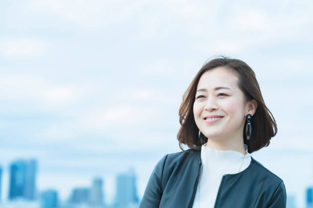 istock Office casual style woman smiling 1284453069