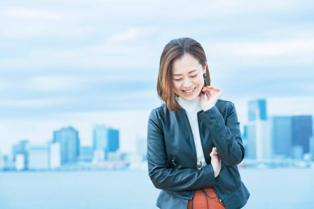 istock Office casual style woman smiling 1284453135