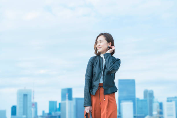 istock Office casual style woman smiling 1284454088