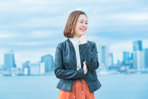 istock Office casual style woman smiling 1284454177